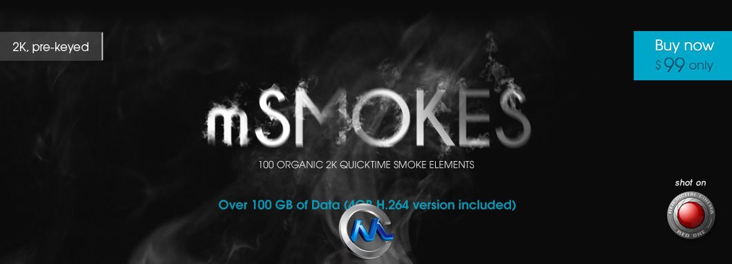2K高清烟雾元素视频素材合辑