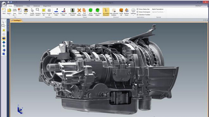 三维 CAD 转化软件TransMagic Expert