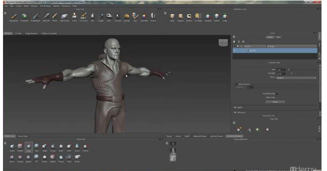 Udemy - Mudbox 和 3ds Max 角色建模教程