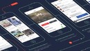 线框应用演示模拟Wireframe App Presentation Mockup-缩略图