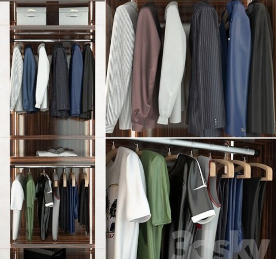Wardrobe VENERE Capital Collection 3d Model