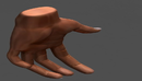 简单的手3D模型文件-缩略图