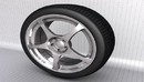 汽车轮胎3D模型：Cinema 4D Wheels 3D Model-缩略图