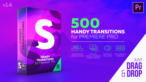 Handy Seamless Transitions for Premiere Pro