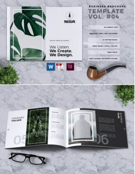 Business Brochure Template Vol. 04