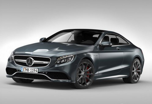 Mercedes Benz S63 AMG Coupe 2015 3D Model