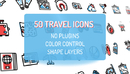 Travel Holiday Flat Icons 21582943-缩略图