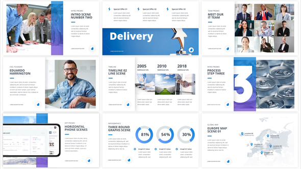 Videohive The One - Corporate Presentation Pack 22543022