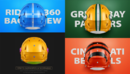 Football Helmet PSD Mockups-缩略图