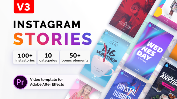 Videohive Instagram Stories Premiere Pro V3 21997486
