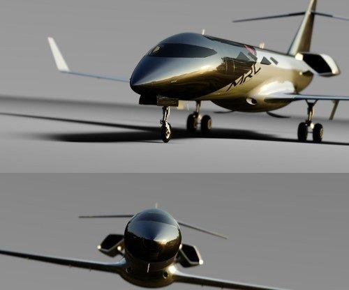 Concept LearJet 3D Model