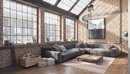 Industrial Apartment 3D Interior Scene-缩略图