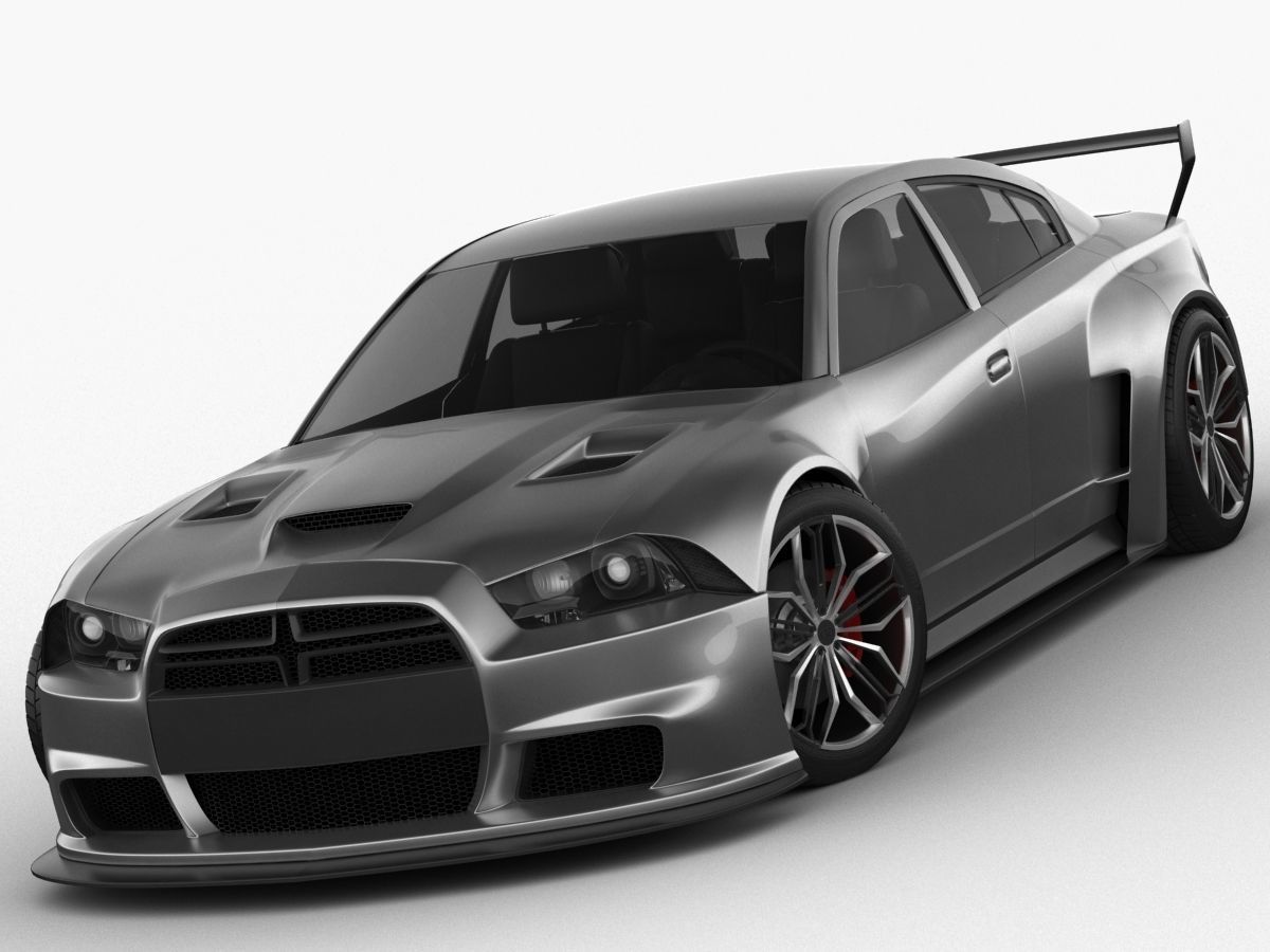 Dodge Charger 2012 Restyling 3D model