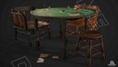 Pokertable Props set 3D Model-缩略图