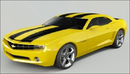 Chevrolet Camaro 2009 Maya Binary 雪佛兰Camaro模型-缩略图