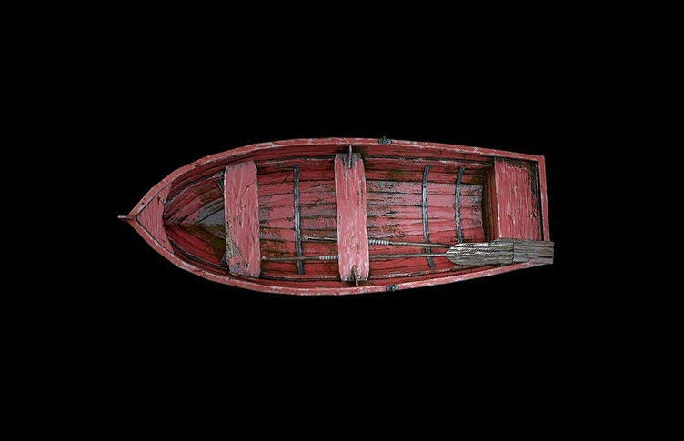划艇3D模型Rowing Boat 3D Model