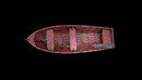 划艇3D模型Rowing Boat 3D Model-缩略图