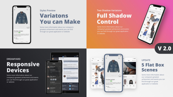 Videohive TheX - App Presentation Kit 21365745