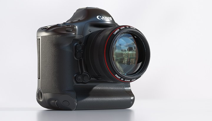 Canon EOS-1DX 3d Model