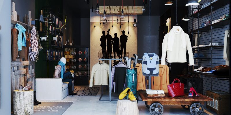 Fashion Shop 04 3D Model