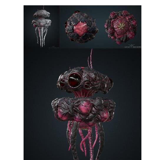 Organic Probe Droid – 3D Model