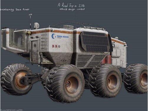 Planetary Rover – 3D Model