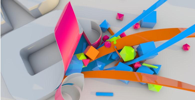 C4D卷纸文字动画 标题文字动画 文字剥离动画工程