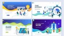 Landing Page Templates Flat Concept - 6-缩略图