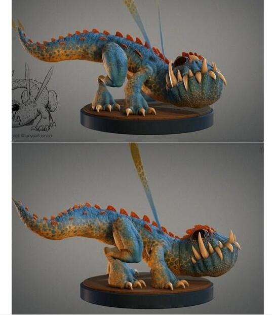 Dragon 3D Model