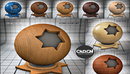 106个实用精品C4D木纹材质预设 CINEMA 4D WOOD TEXTURE PACK-缩略图