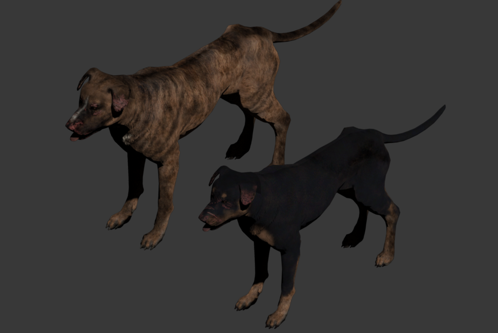 凶恶烈狗2只 Raider Dog