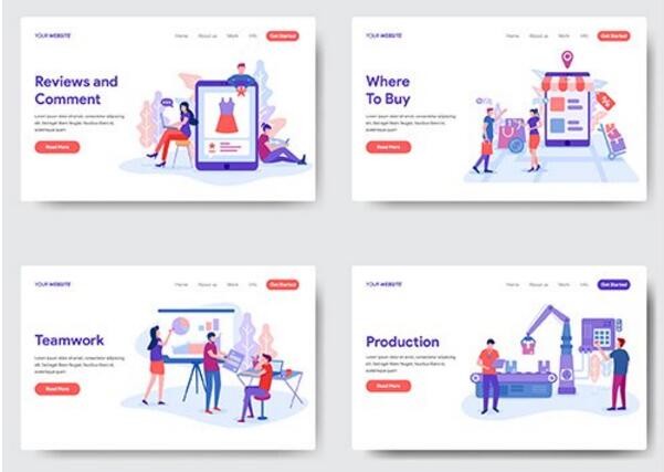 16 Business and Development Illustration