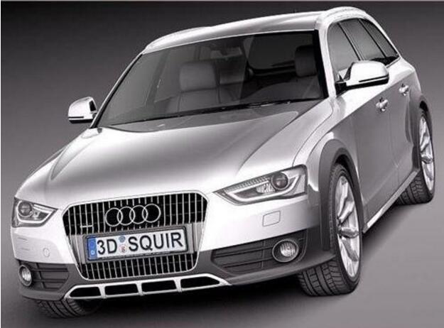 Audi A4 Allroad Quattro 2013 - 3D Model