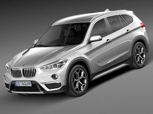 BMW X1 2016 - 3D Model