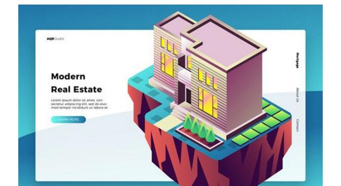 Real Estate - Banner & Landing Page