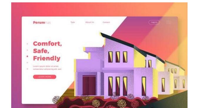 Real Estate Agency - Banner & Landing Page