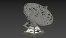 Damaged Satellite卫星雷达 卫星电视接收器 卫星锅模型max带贴图-缩略图