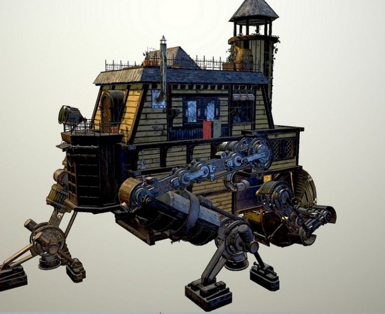 Wanderer House – Concept 3D Model