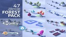 Cgtrader - Cartoon Low Poly Forest Pack Low-poly 3D model-缩略图