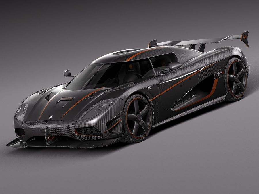 Koenigsegg Agera RS 2015 3D Model