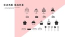 CM - Cakes and Ice cream icon set 2301144-缩略图