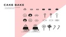 CM - Cakes and Ice cream icon set 2301144-缩略图