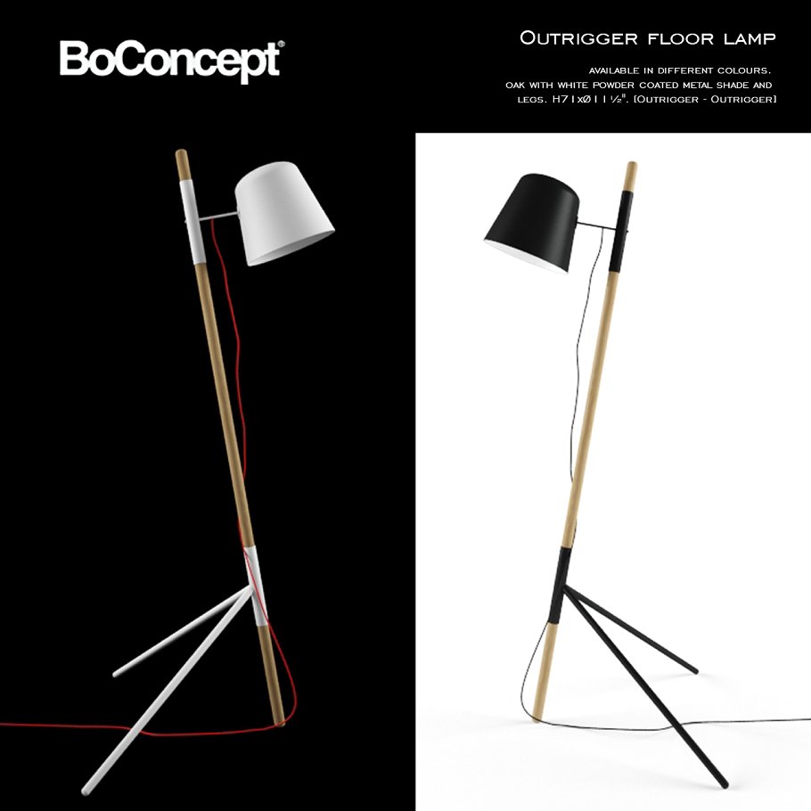 CM - Boconcept Outrigger Floor Lamp 1901652
