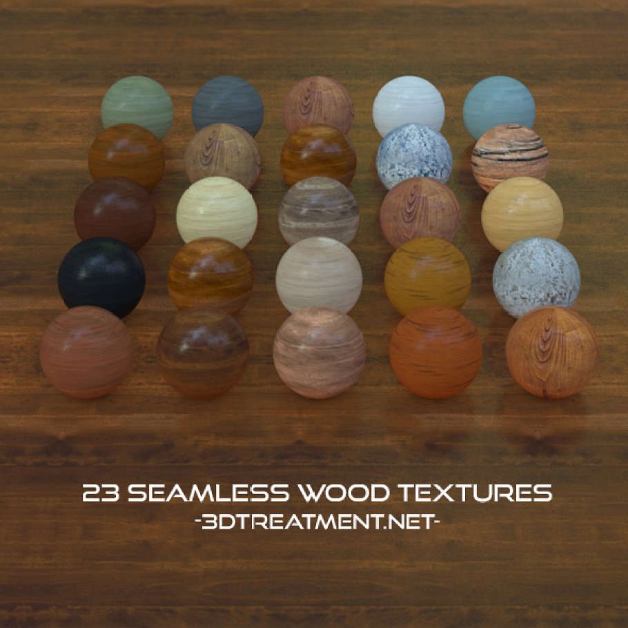 CM - 23 Seamless Tileable Wood Textures 858234