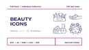 化妆品美甲美容icon图标Beauty & Cosmetics Icons Set-缩略图