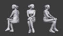 CM - Lowpoly People Sitting Pack Vol.5 2194084-缩略图