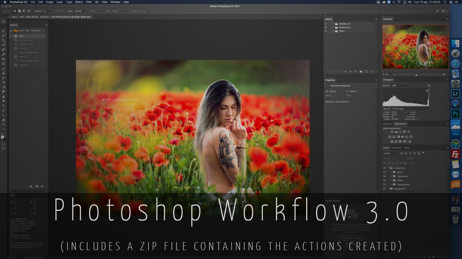 Luca Foscili_Complete Photoshop workflow for portrait photography: version 3.0
