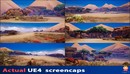 Cubebrush - Crimson Desert Landscape -Full package UE4 and FBX-缩略图