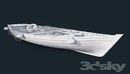 old fishing boat 破木船三维模型-缩略图