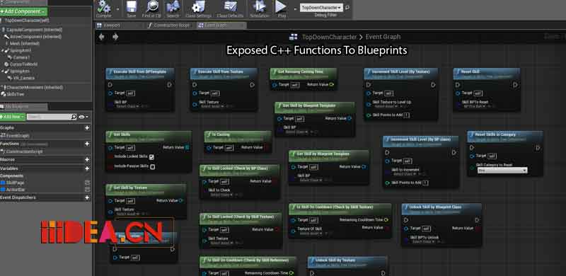 Skills Tree Plugin – UnrealEngine游戏开发技能树插件